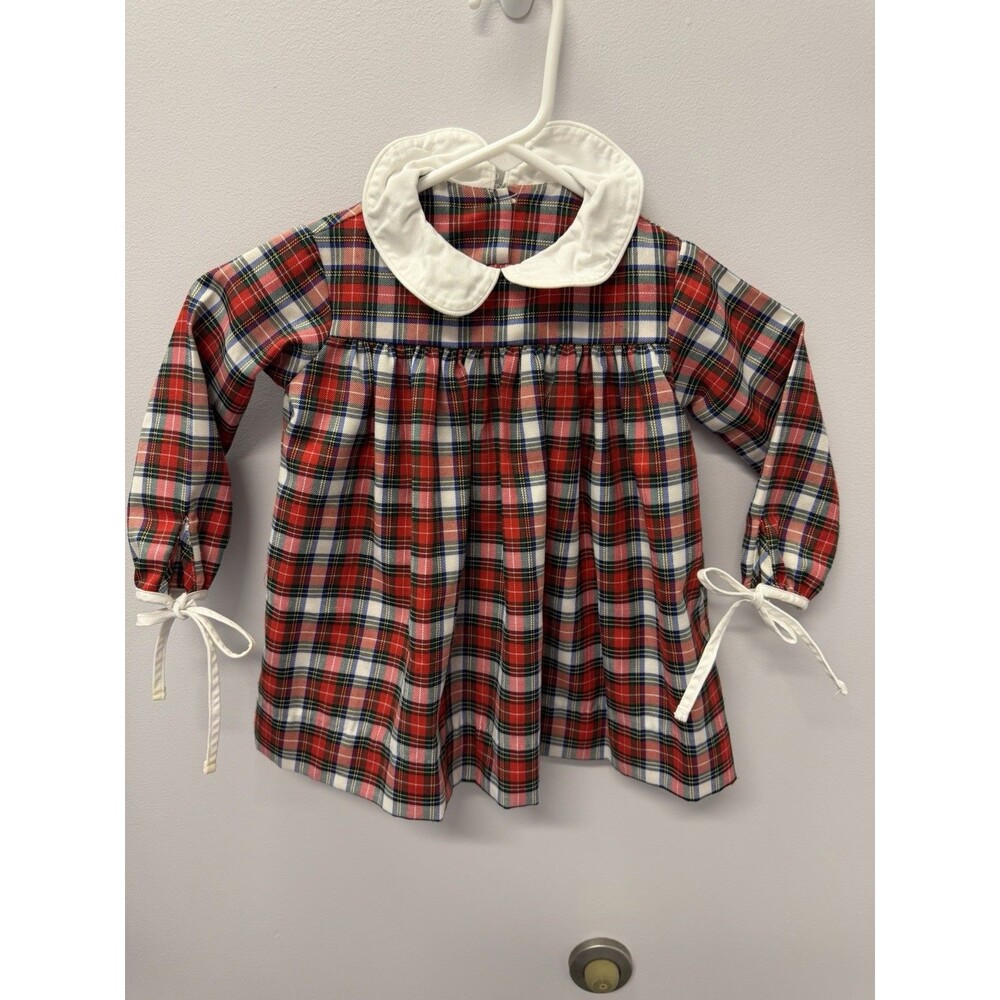 Charlotte Proper 18 Months Christmas Tartan Dress